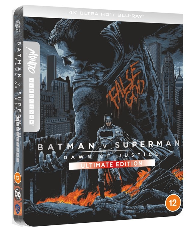 Batman V Superman - Dawn of Justice: Ultimate Edition (hmv Exclusive) Mondo Steelbook - 4
