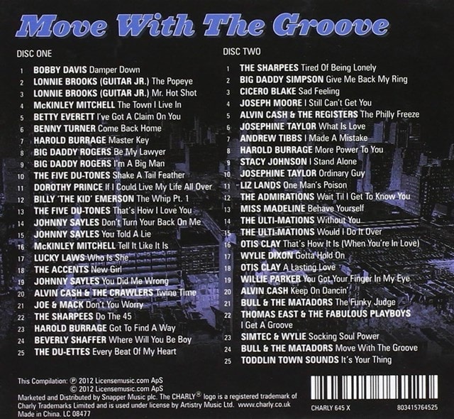 Move With the Groove: Hardcore Chicago Soul 1962-1970 - 2
