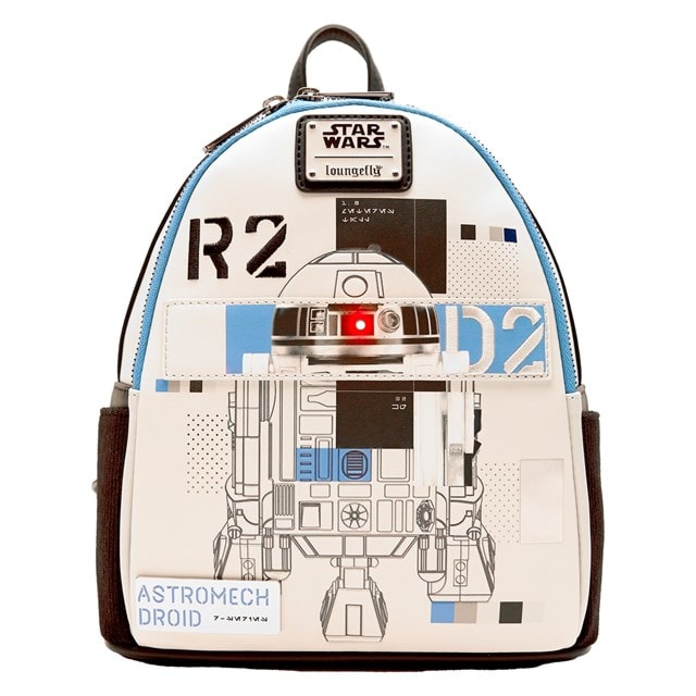 Power Of The Force Astromech Droid Star Wars Loungefly Mini Backpack - 2