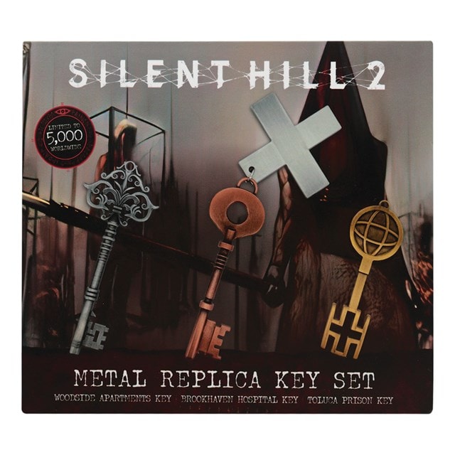Silent Hill 2 Metal Replica Key Set | HMV Store