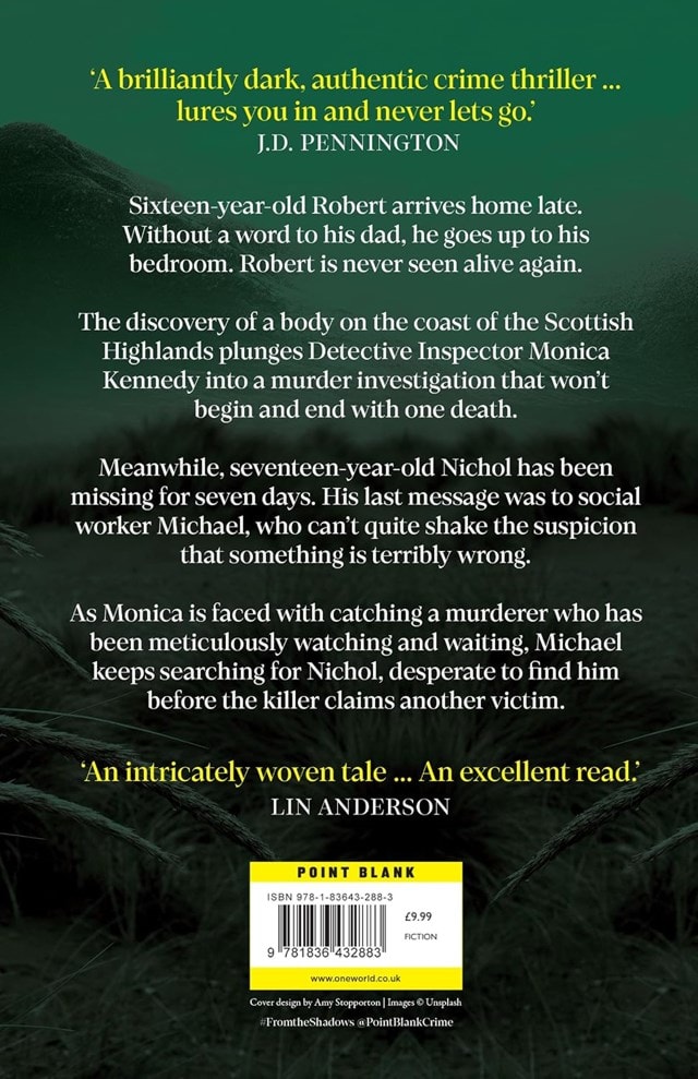 From The Shadows Paperback By G. R. Halliday - 2