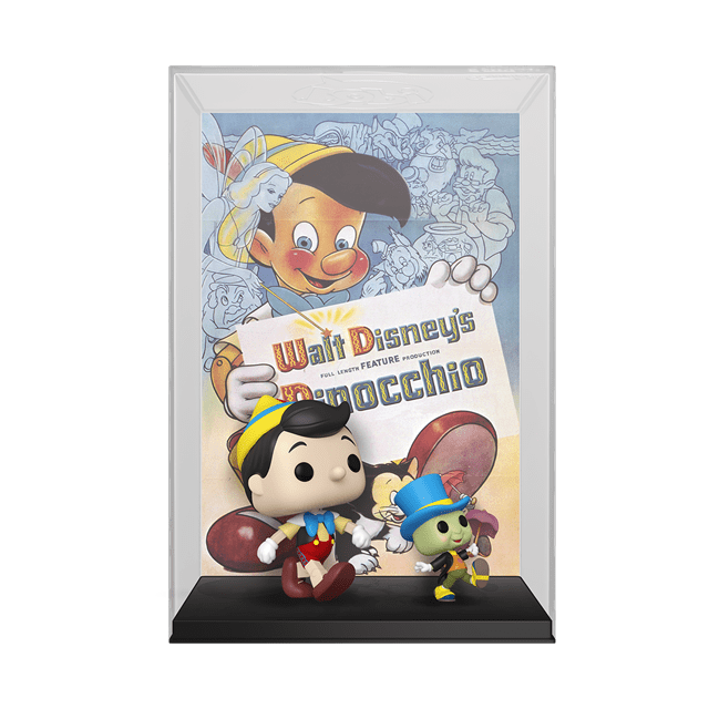 Pinocchio And Jiminy Cricket (08) Pinocchio Pop Vinyl Movie Poster - 1