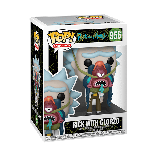 Rick with Glorzo (956) Rick & Morty Pop Vinyl - 2