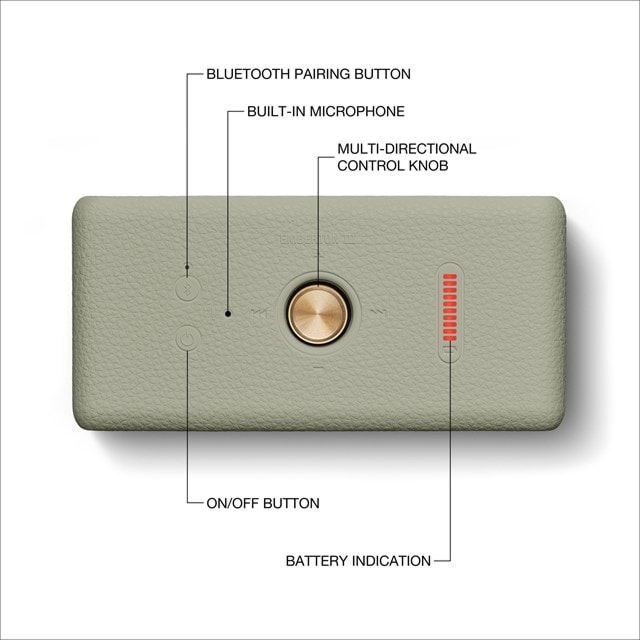 Marshall Emberton III Sage Bluetooth Speaker - 2