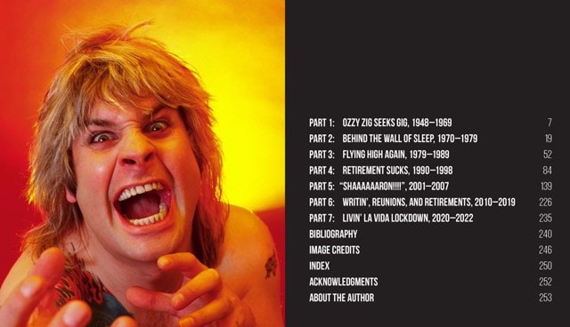 Ozzy At 75: The Unofficial Illustrated History Hardback - 2