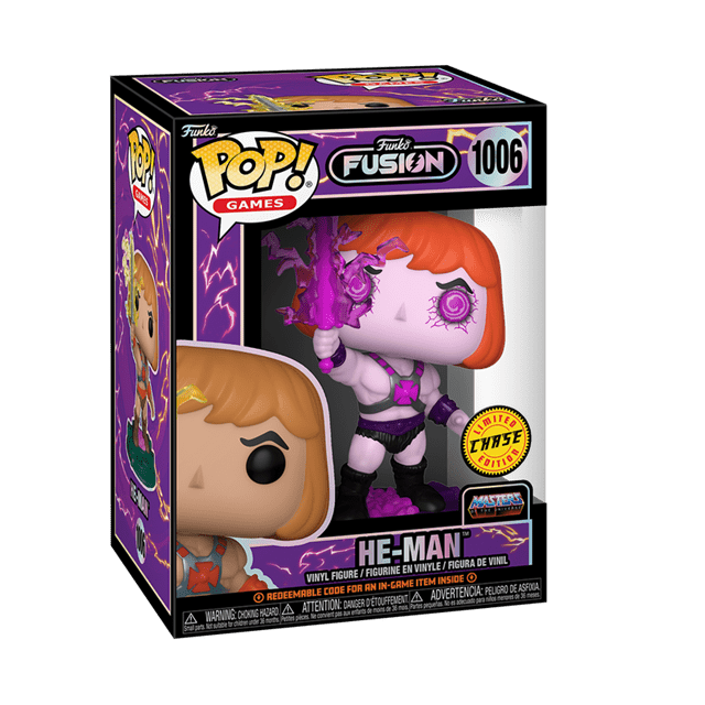 He-Man With Chance Of Chase 1006 Masters Of The Universe Funko Fusion Pop Vinyl - 4