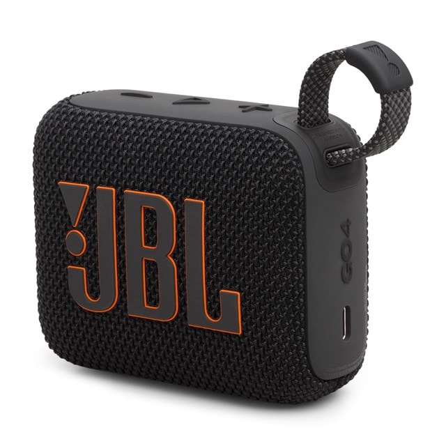 JBL Go 4 Black Bluetooth Speaker - 11