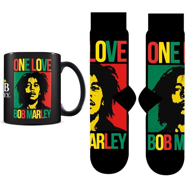 Bob Marley Mug & Sock Set - 2