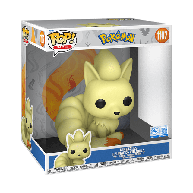 Ninetales 1107 Pokemon Funko Pop Vinyl Jumbo - 2