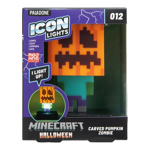Zombie Jack O Lantern Minecraft Icon Light - 5