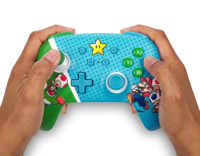 PowerA Enhanced Wireless Controller for Nintendo Switch - Super Star Friends - 8