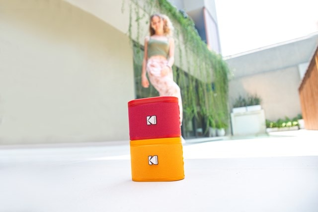 Kodak Soundbrix Reverb Red Bluetooth Speaker - 6