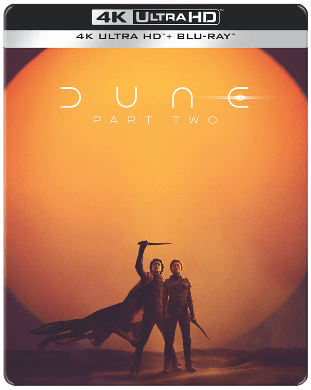 Dune: Part Two Limited Edition 4K Ultra HD Double Steelbook - 4