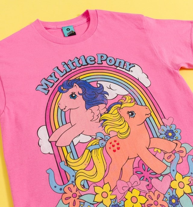 Rainbow My Little Pony hmv Exclusive Pink Tee (Small) - 3