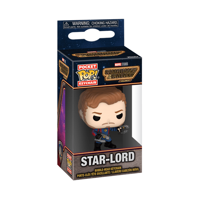 Star-Lord: Guardians Of The Galaxy Volume 3 Pop Vinyl: Keychain - 2