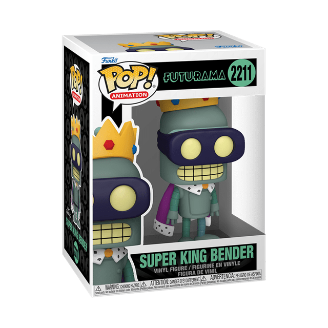 Super King Bender 2211 Futurama Funko Pop Vinyl - 2