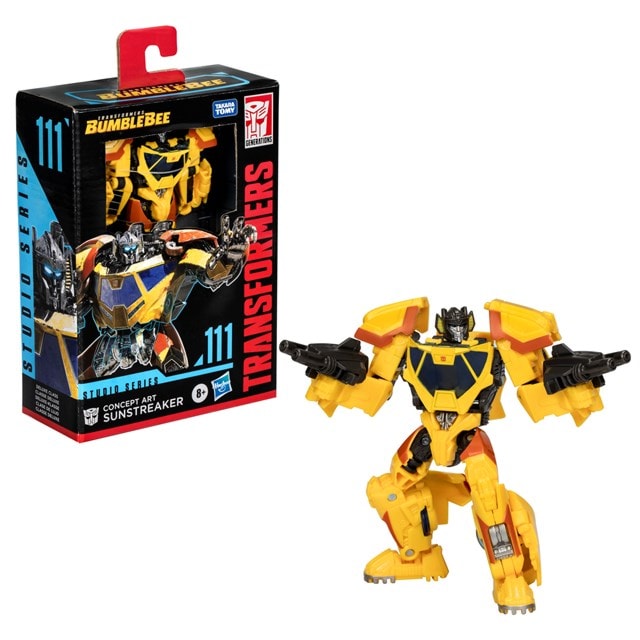Transformers Deluxe Bumblebee111 Sunstreaker Transformers Studio Series Action Figure - 11