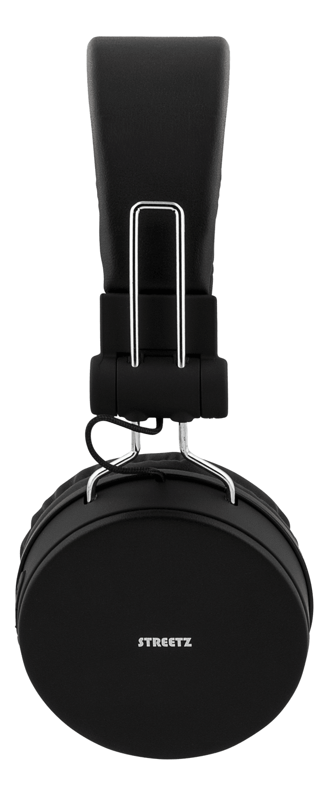Streetz HL-BT400 Black Bluetooth Headphones - 2