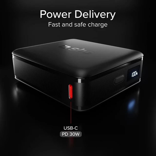 SBS 30W Compact 10000mAh Fast Charge Power Bank - 8