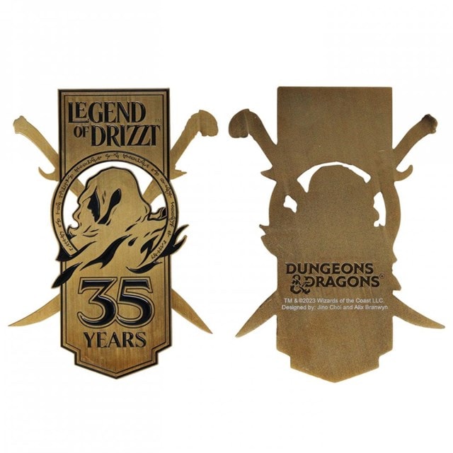 Legend Of Drizzt 35th Anniversary Dungeons & Dragons Ingot - 3