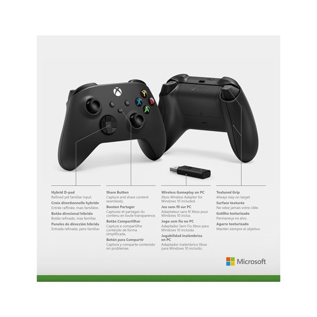 Xbox Wireless Controller + Wireless Adapter for Windows - 5