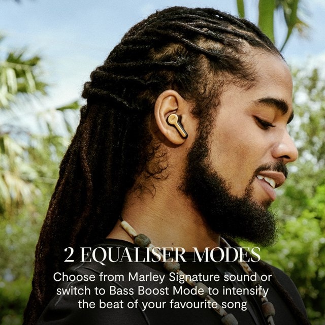 House of Marley Rebel Signature Black True Wireless Bluetooth Earphones - 3