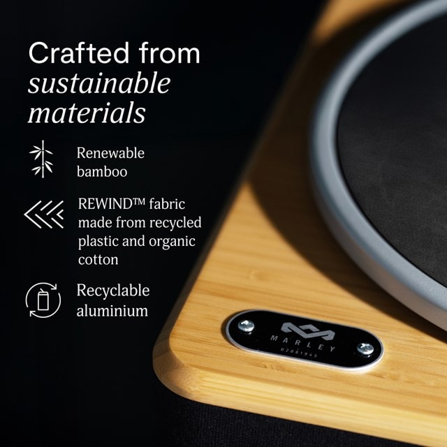 House Of Marley Stir It Up Wireless 2 Bluetooth Turntable & Speakers - 9