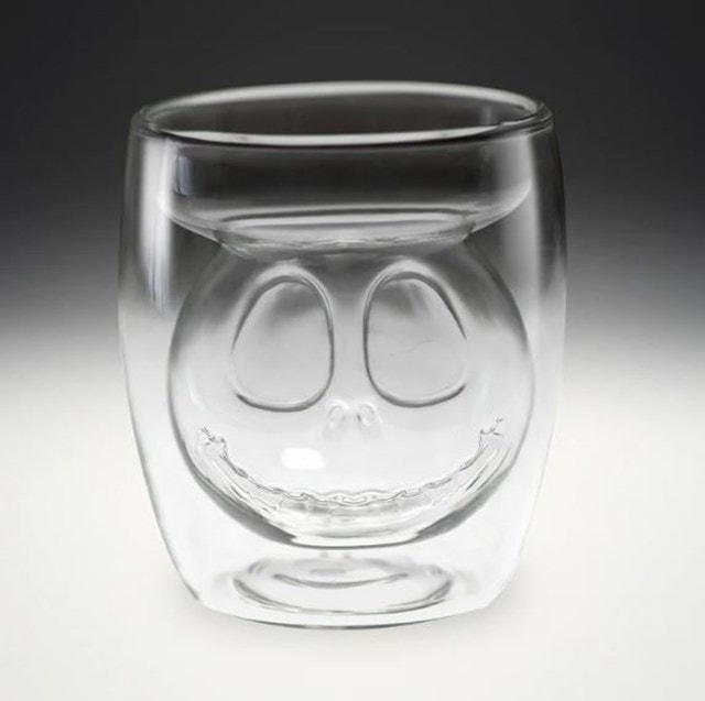 Jack Skellington Nightmare Before Christmas 3D Feature Glass - 3