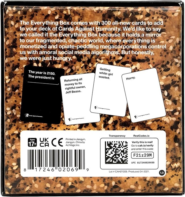 Cards Against Humanity Everything Box - 3