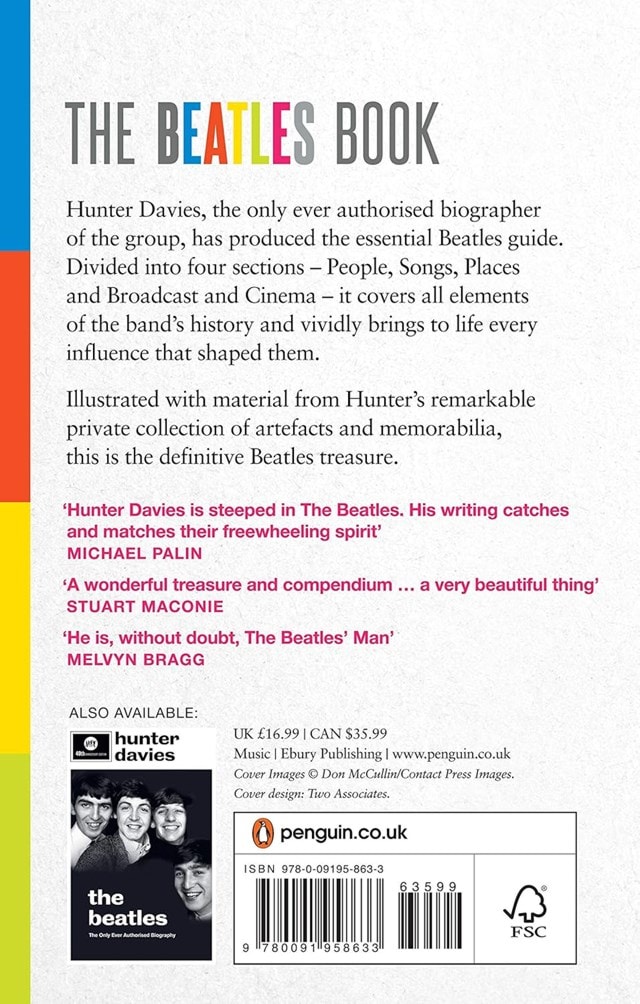 The Beatles Book Paperback By Hunter Davies - 2