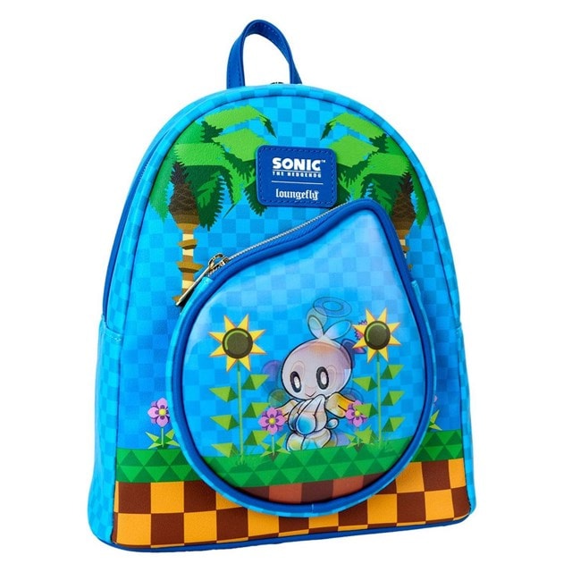 Chao Garden Sonic the Hedgehog hmv Exclusive Lenticular Loungefly Mini Backpack - 3