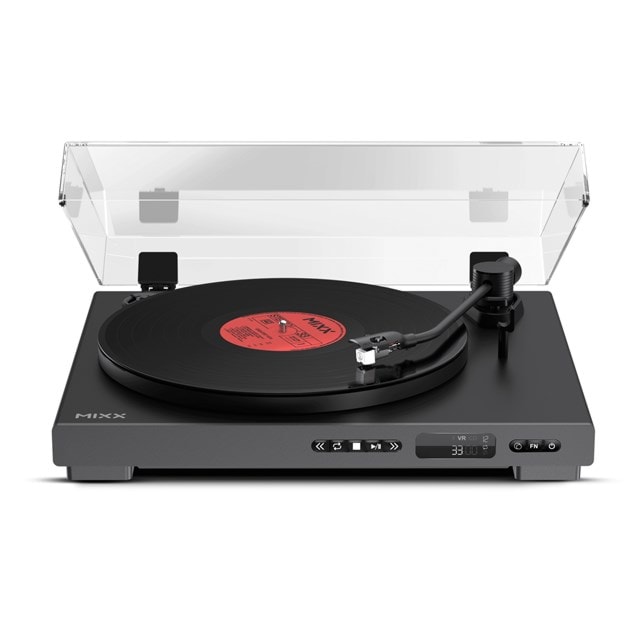 Mixx Audio Analog Plus Black Fully Automatic Bluetooth Turntable & CD Player - 4