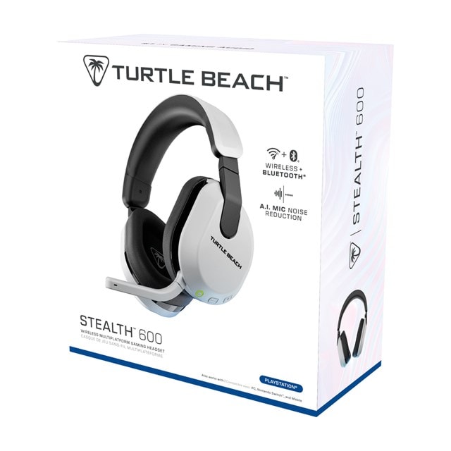 Turtle Beach Stealth 600 Gen3 PlayStation Wireless Gaming Headset - White - 10