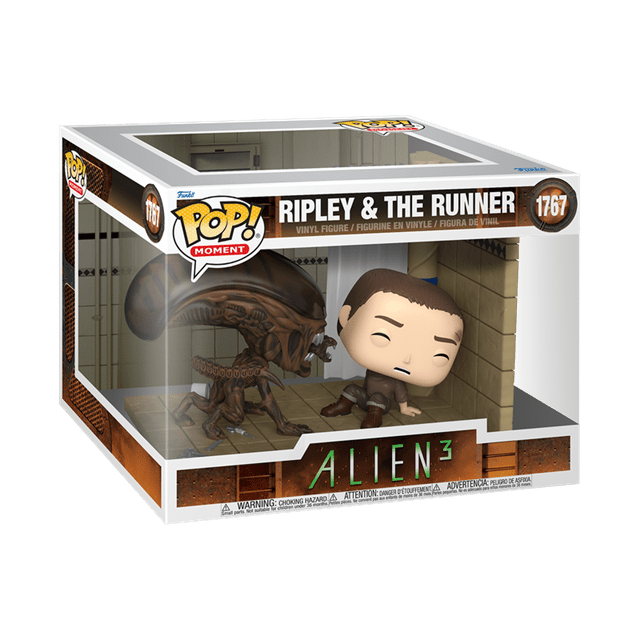 Ripley And The Runner Xenomorph 1767 Alien 3 Funko Pop Vinyl Moment - 2