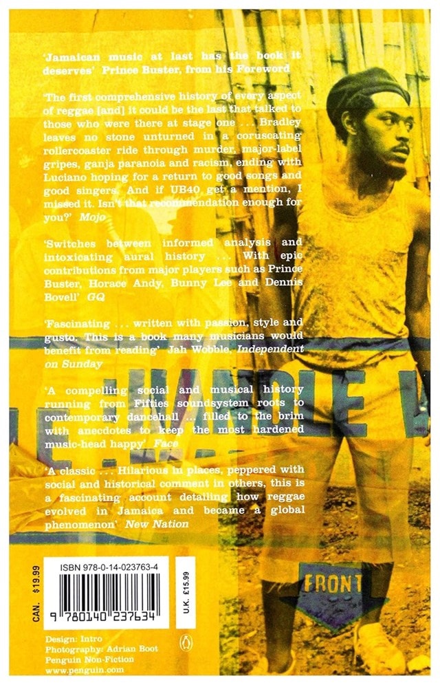 Bass Culture: When Reggae Was King Paperback By Lloyd Bradley - 2