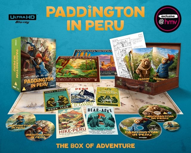 Paddington in Peru: The Box of Adventure (hmv Exclusive) Limited Edition 4K Ultra HD - 1