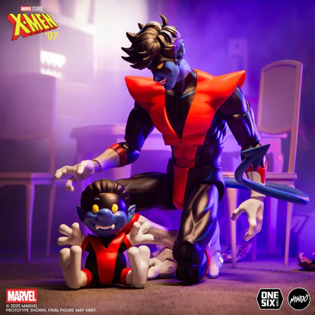 Nightcrawler X-Men '97 1/6 Scale Mondo Figure - 6