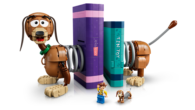 Slinky Dog Book-Ends Toy Story LEGO - 3