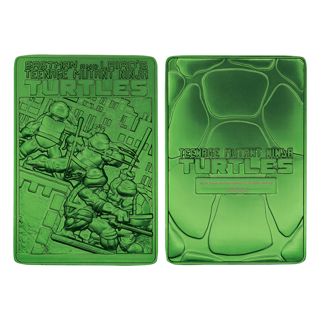 Limited Edition 40th Anniversary Green Teenage Mutant Ninja Turtles Ingot - 4