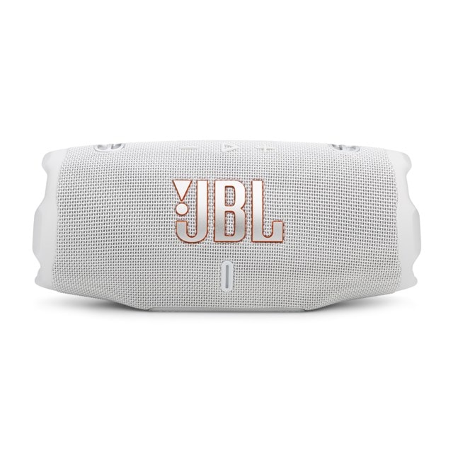 JBL Charge 6 White Bluetooth Speaker - 4