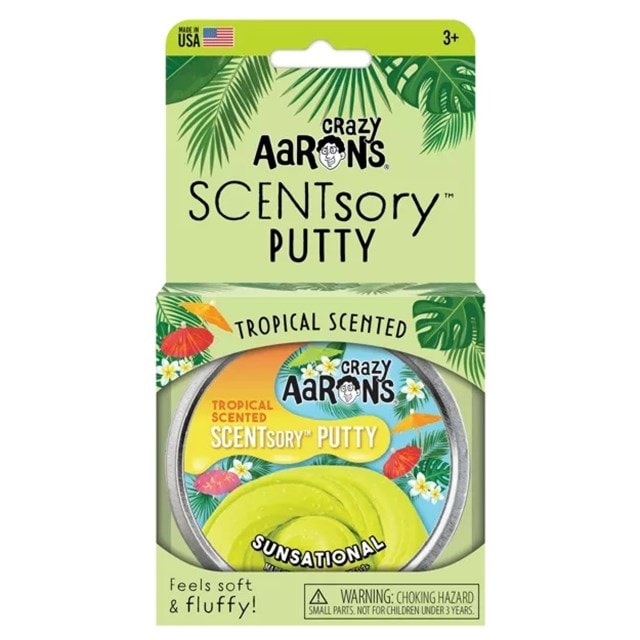 Crazy Aaron's Tropical Scentsory Sunsational Thinking Putty - 1