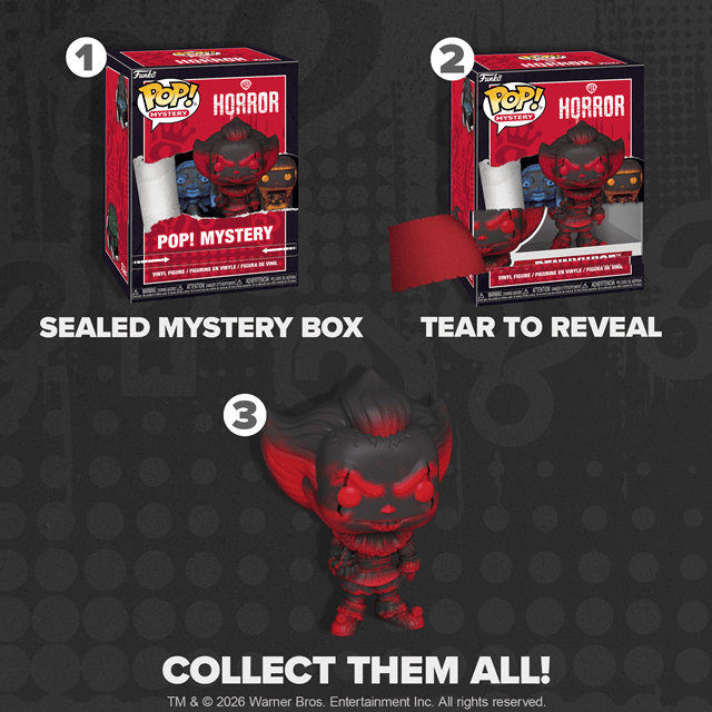 Warner Bros Horror Mystery Funko Pop Vinyl Blind Box - 2