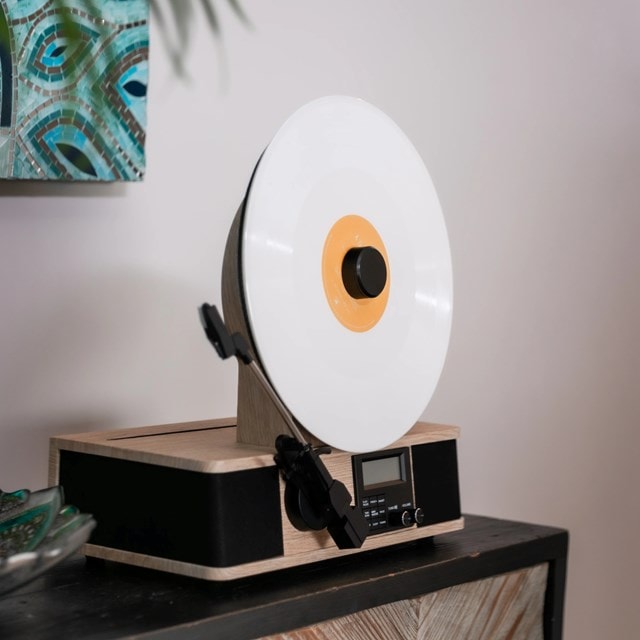 Fuse Audio Wrap Light Wood Vertical Bluetooth Turntable - 6
