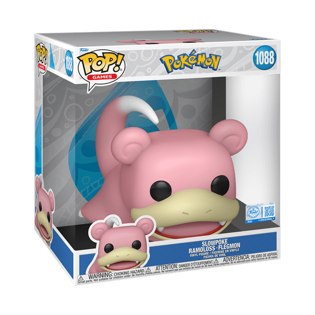Slowpoke 1088 Pokemon Funko Pop Vinyl Jumbo - 2