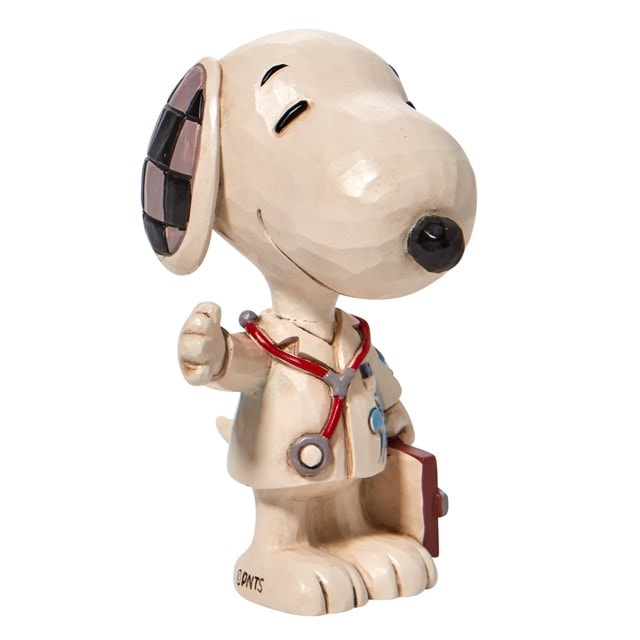Snoopy Doctor Peanuts By Jim Shore Mini Figu - 3
