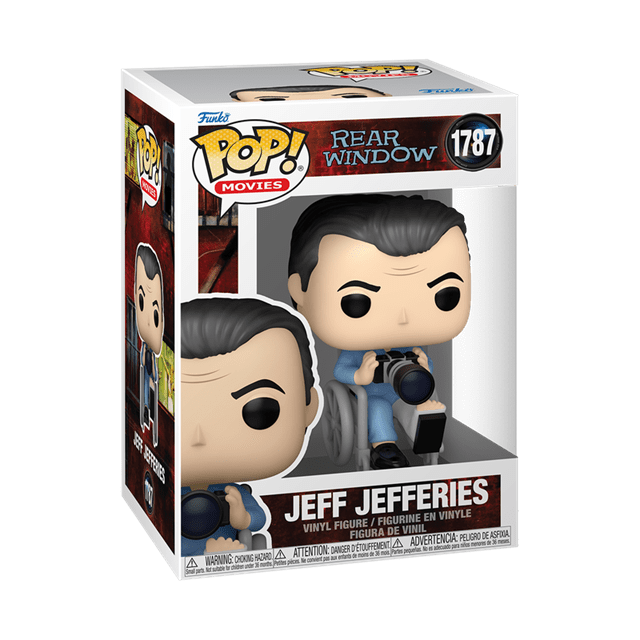 Jeff Jefferies 1787 Rear Window Hitchcock Funko Pop Vinyl - 2