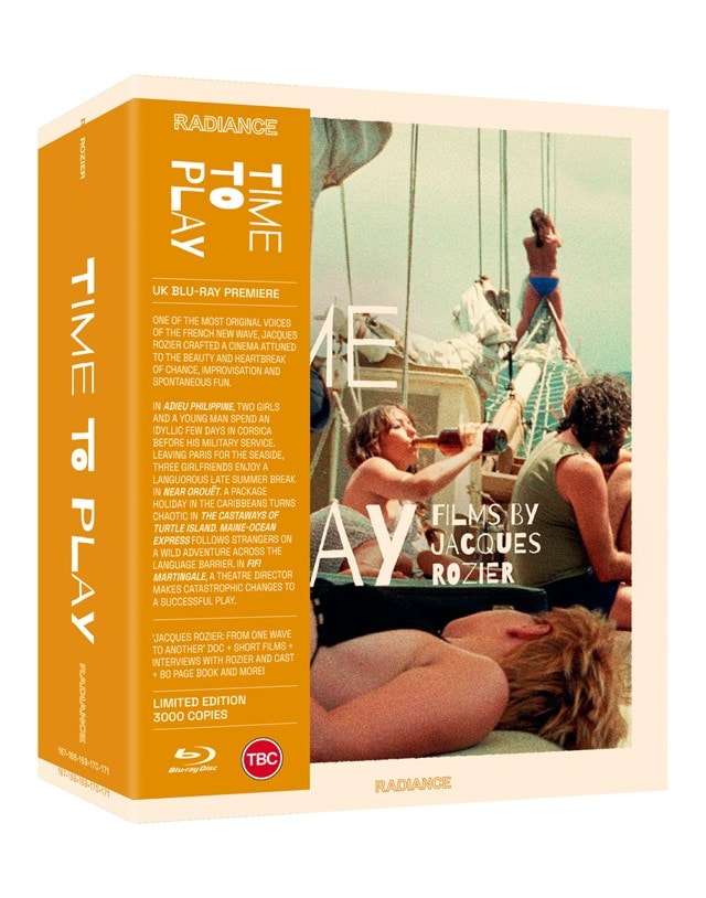 Time to Play: Films By Jacques Rozier Limited Edition - 2