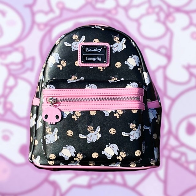 Sanrio Kuromi All Over Print Backpack hmv Exclusive Loungefly - 1