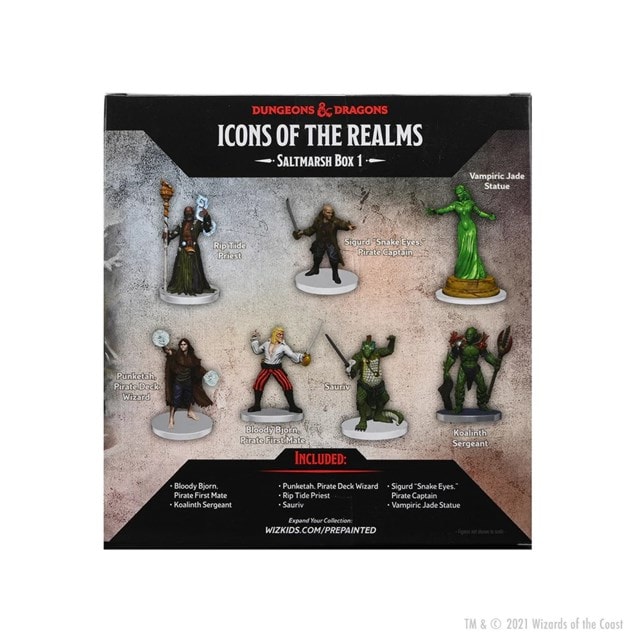 Saltmarsh Box 1 Dungeons & Dragons Icons Of The Realms Figurine - 3