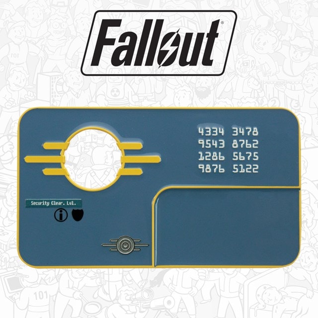 Fallout Limited Edition Vault Security Keycard Replica - 6